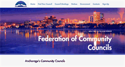 Desktop Screenshot of communitycouncils.org